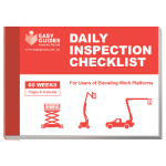 Pre Start Daily Inspection Checklist For Elevating Work Platforms Ewp