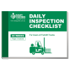 Forklift Checklist Book & Safety Guide | Forklift Inspection Checklist