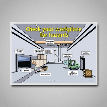 Poster - Check Your Workplace For Hazards Indoors