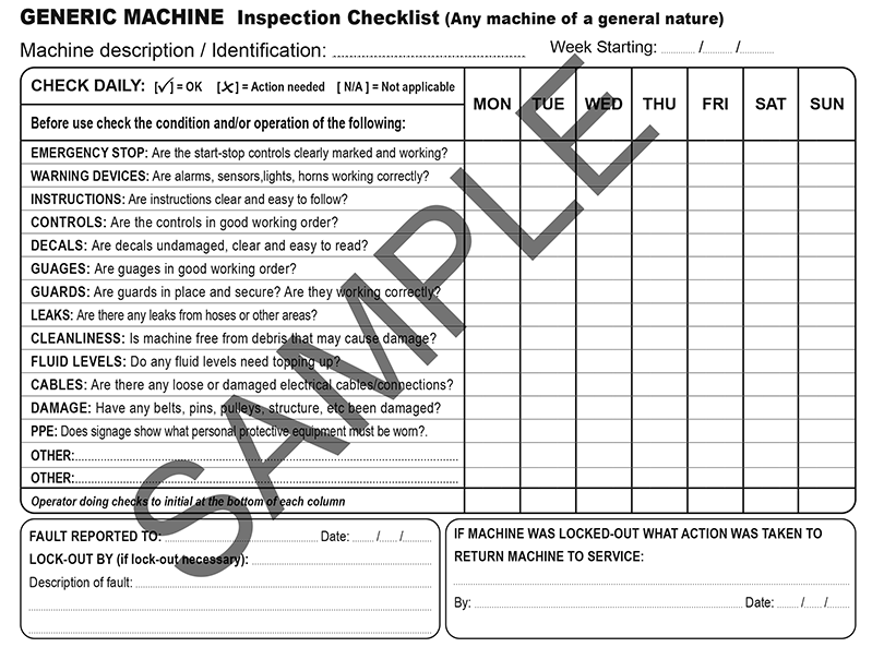 cnc-machine-maintenance-checklist